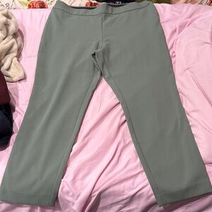 Sleek Green Pants
